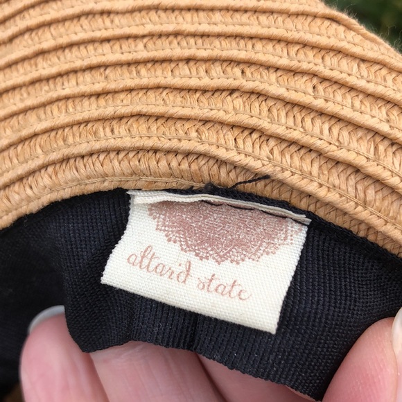 alter’d state Sun Hat-Floppy Brim-Natural Color-EUC - Picture 7 of 11
